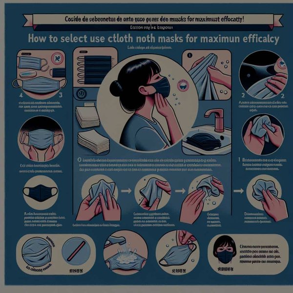 Comment choisir et utiliser les masques en tissu pour un maximum d'efficacité ?
